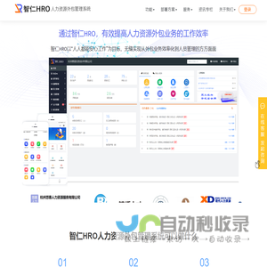 智仁HRO_专业的人力资源外包管理系统_劳务派遣管理系统软件